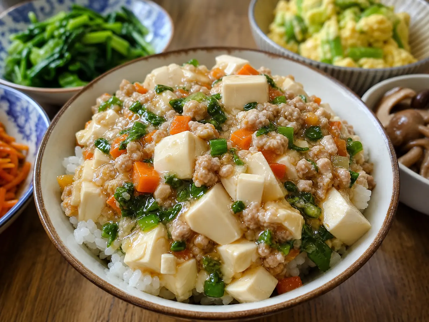 豆腐肉末燴飯